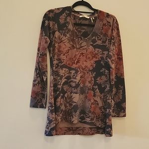 Super soft multi color tunic top